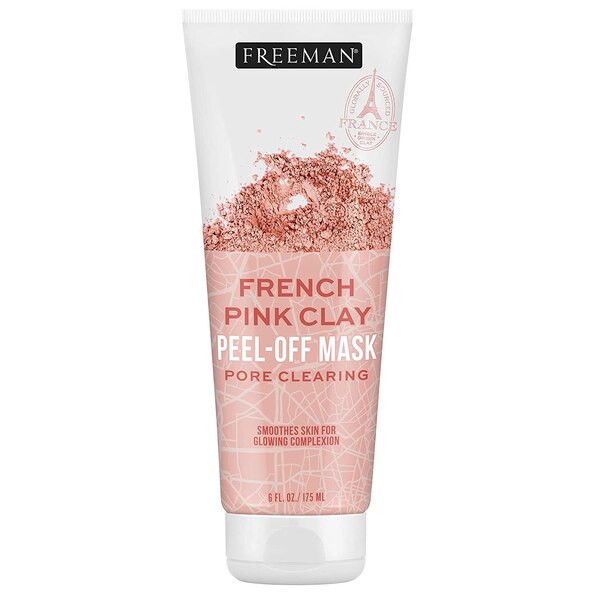 Freeman French Pink Clay Peel-off Mask, 6 OZ