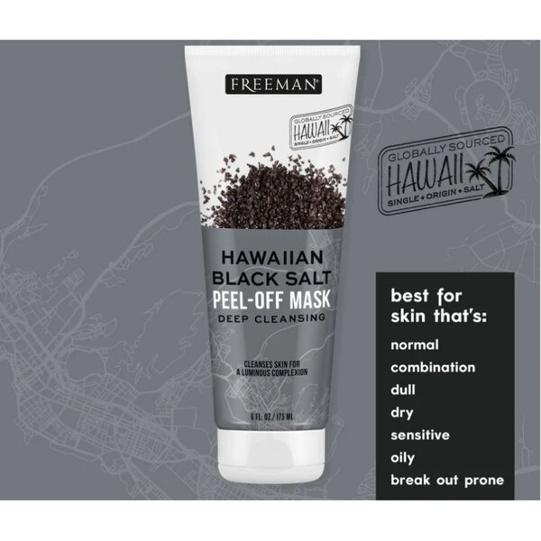 Exotic Blends Hawaiian Black Salt Peel Off Mask