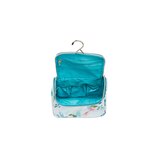 Scunci Hanging Toiletry Bag, Watercolor Floral, thumbnail image