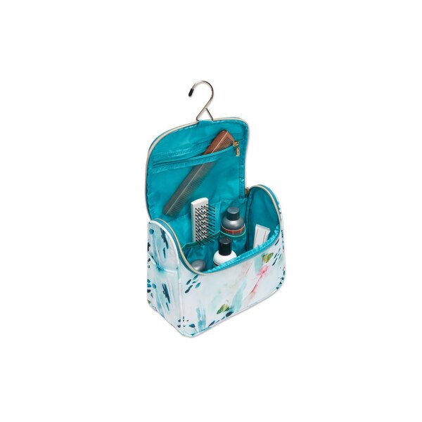 Scunci Hanging Toiletry Bag, Watercolor Floral