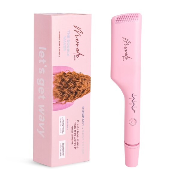 Mermade Hair The Double Waver, Pink