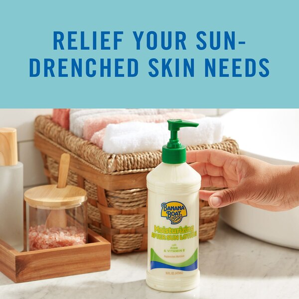 Banana Boat Moisturizing Aloe After Sun Lotion, 16 OZ