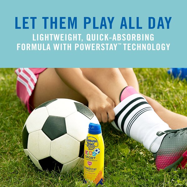 Banana Boat Kids Sport SPF 50 Sunscreen Spray, 6 OZ
