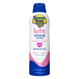 Banana Boat Baby Mineral SPF 50 Enriched Sunscreen Spray, 6 OZ, thumbnail image 1 of 8