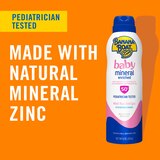 Banana Boat Baby Mineral SPF 50 Enriched Sunscreen Spray, 6 OZ, thumbnail image 4 of 8