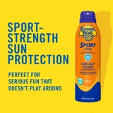 Banana Boat Ultra Sport Performance Clear Spray Family Size Sunscreen Broad Spectrum SPF 30, 9.5 OZ, thumbnail image