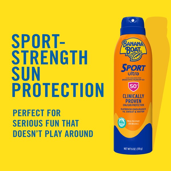 Banana Boat Ultra Sport Clear Sunscreen Spray