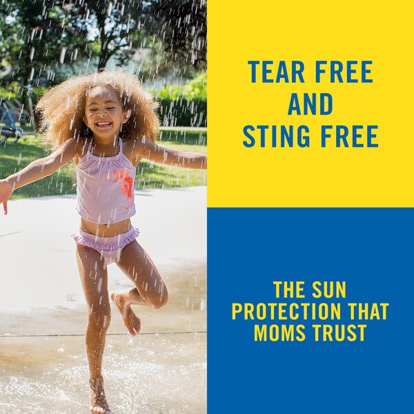 Banana Boat Kids Sport Tear-Free, Sting-Free Broad Spectrum Sunscreen Lotion SPF 50+, 9.5 OZ