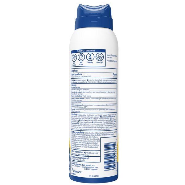 Banana Boat Kids 100% Mineral Sunscreen Spray SPF 50, 5 OZ