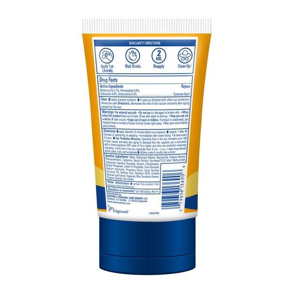 Banana Boat Protection + Vitamins Moisturizing Sunscreen Lotion SPF 50, 4.5 OZ