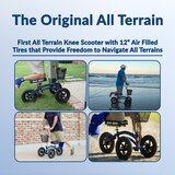 KneeRover All Terrain Knee Walker Knee Scooter, thumbnail image