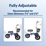 KneeRover All Terrain Knee Walker Knee Scooter, thumbnail image