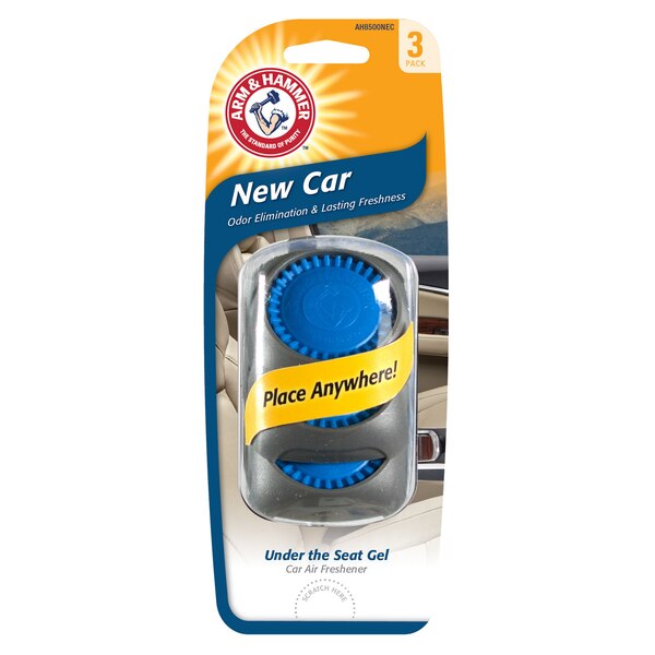 Arm & Hammer Under the Seat Gel Air Freshener, 3 Pack