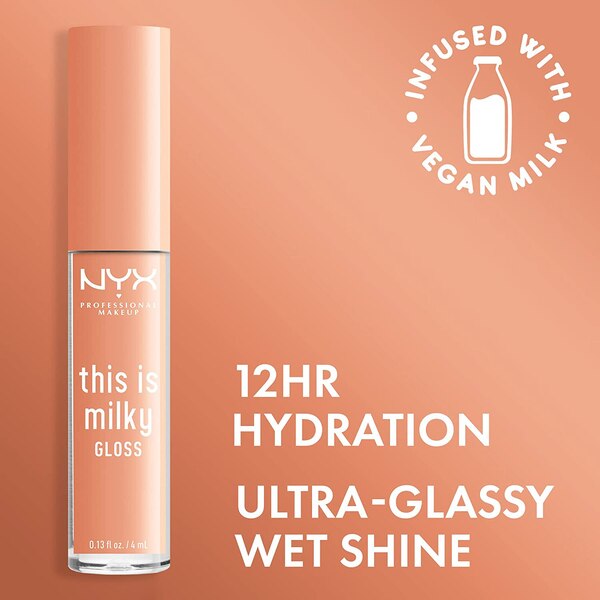 NYX Professional Makeup Travel Size This is Milky Lip Gloss