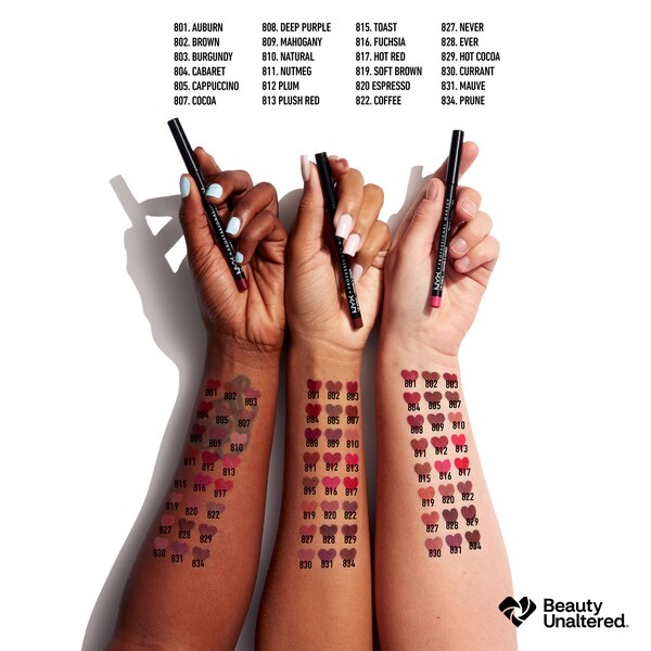 NYX Professional Makeup - Delineador de labios delgado