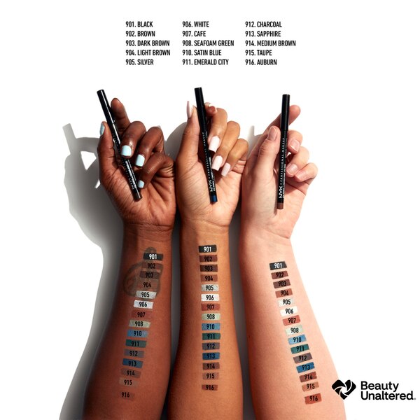 NYX Professional Makeup - Lápiz para ojos fino