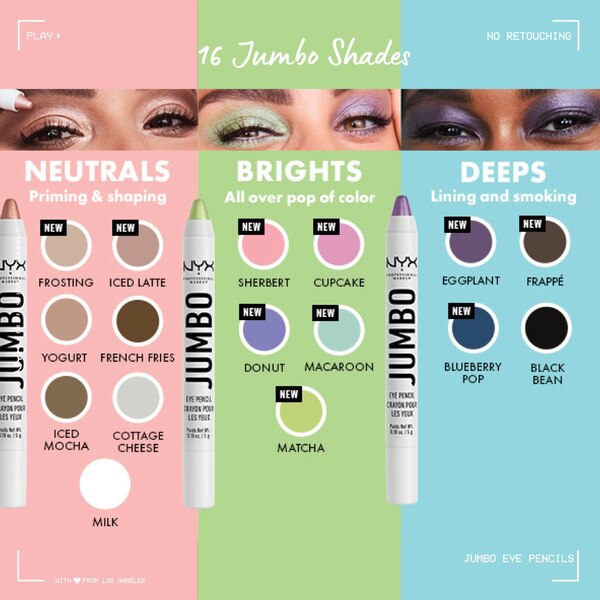 NYX Professional Makeup - Lápiz para ojos grueso