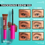 NYX Professional Makeup Thick It Stick It Vegan Brow Gel, thumbnail image