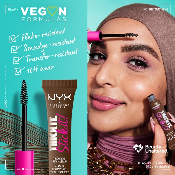 NYX Professional Makeup Thick It Stick It Vegan Brow Gel