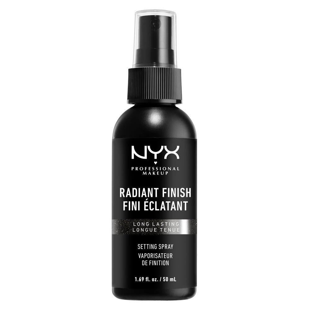 NYX Professional Makeup Radiant Finish Long Lasting Makeup Setting Spray, 1.69 OZ