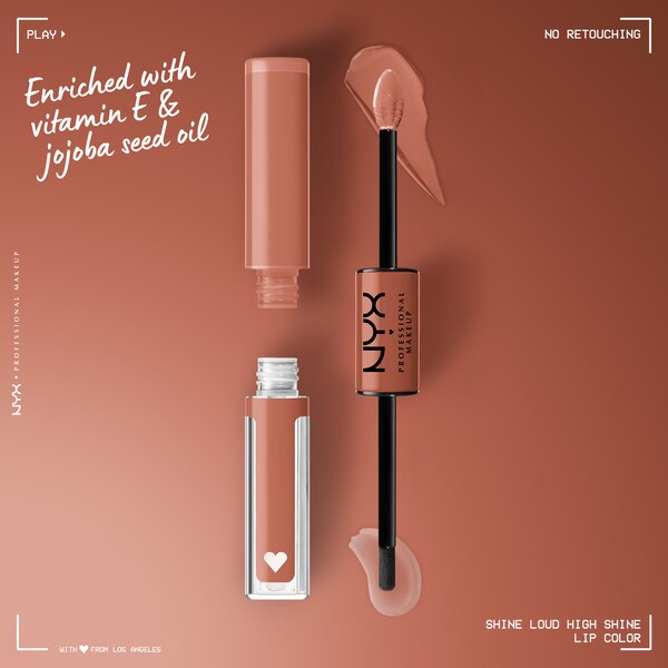 NYX Professional Makeup Shine Loud Vegan Long-Lasting Liquid Lipstick