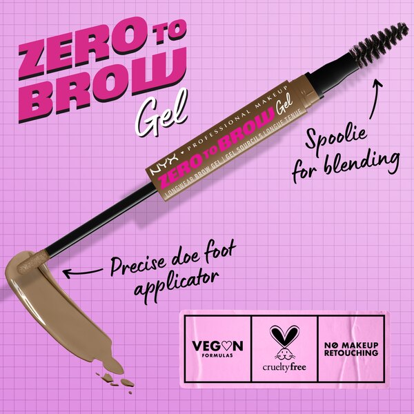 NYX Professional Makeup Zero to Brow Gel
