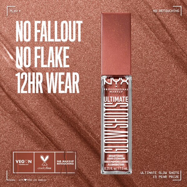 NYX Professional Makeup Ultimate Glow Shots Liquid Eyeshadow