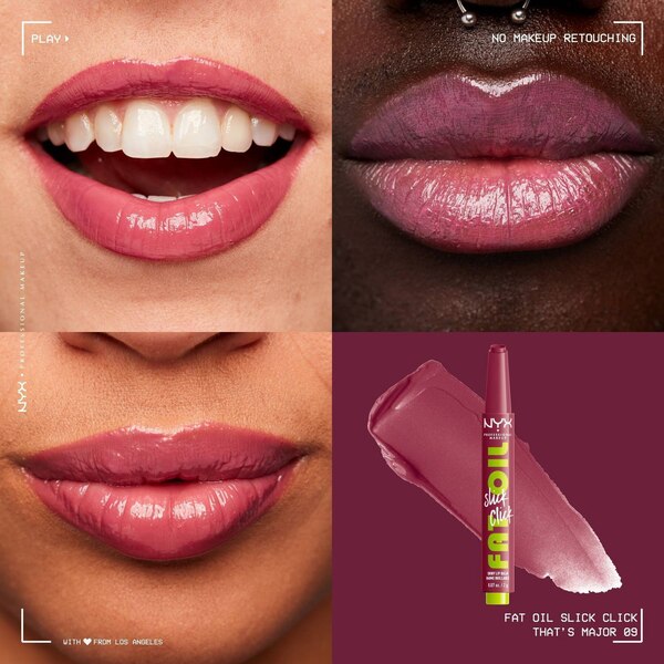 NYX Professional Makeup Fat Oil Slick Click Lip Gloss