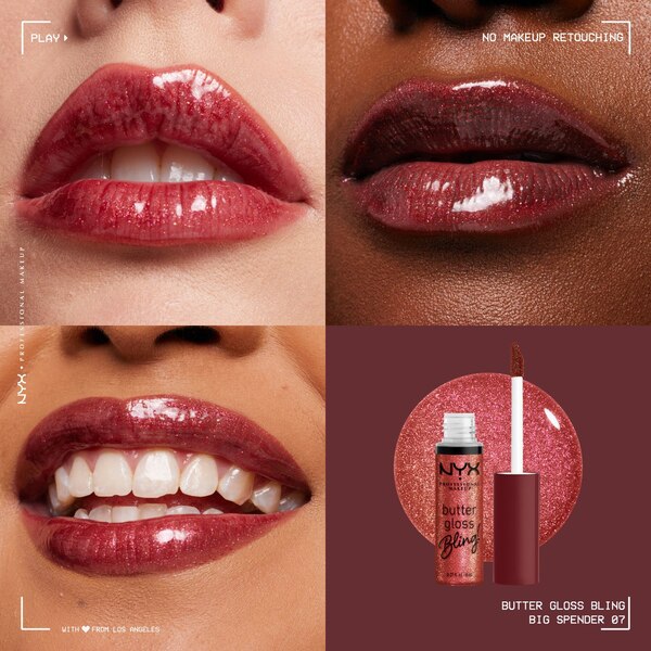 NYX Professional Makeup Butter Gloss Bling!