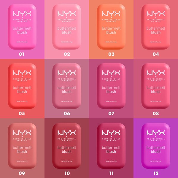 NYX Professional Makeup Buttermelt Blush