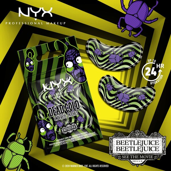 NYX x Beetlejuice Undereye Patches