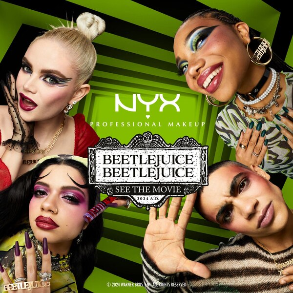 NYX x Beetlejuice Undereye Patches