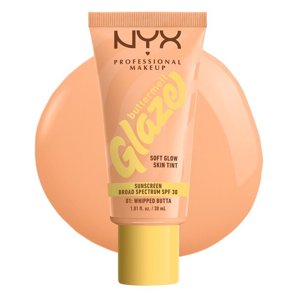 NYX Professional Makeup Buttermelt Glaze Skin Tint, SPF 30