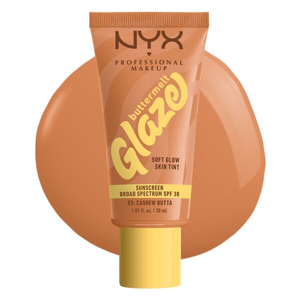 NYX Professional Makeup Buttermelt Glaze Skin Tint, SPF 30