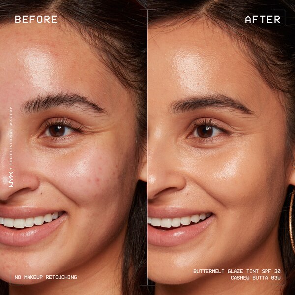 NYX Professional Makeup Buttermelt Glaze Skin Tint, SPF 30