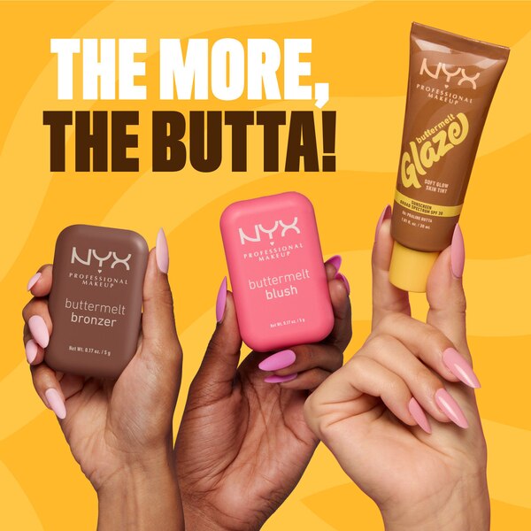 NYX Professional Makeup Buttermelt Glaze Skin Tint, SPF 30
