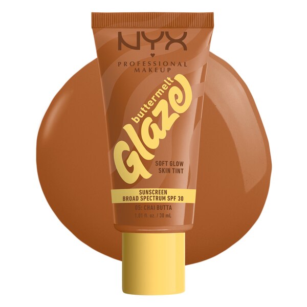 NYX Professional Makeup Buttermelt Glaze Skin Tint, SPF 30