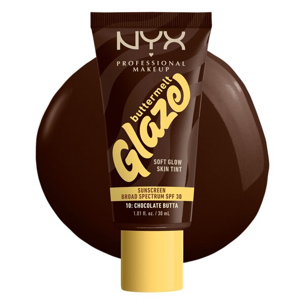 NYX Professional Makeup Buttermelt Glaze Skin Tint, SPF 30