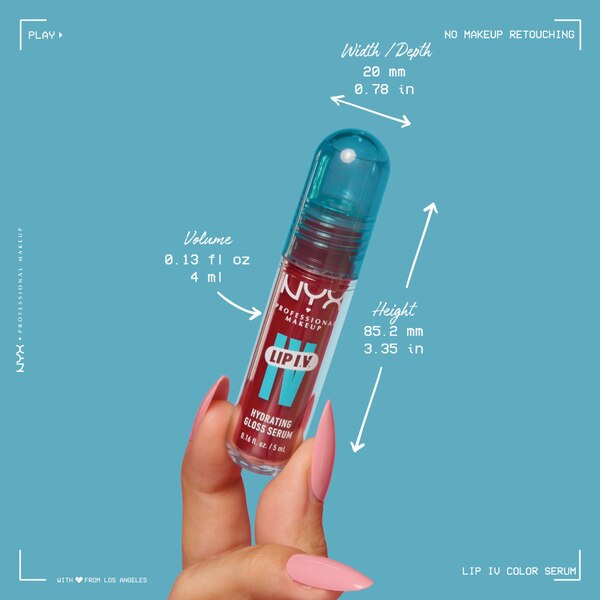 NYX Professional Makeup Lip IV Hydrating Gloss Serum