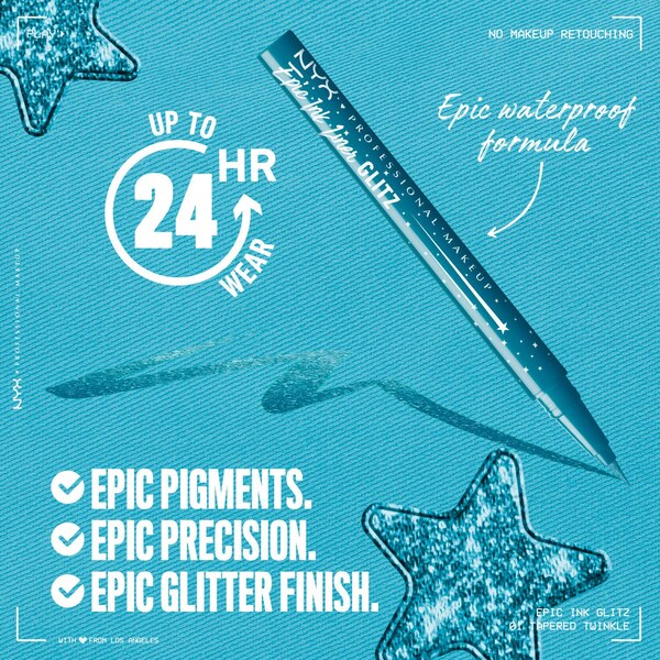 NYX Professional Makeup Epic Ink Glitz Metallic Liner