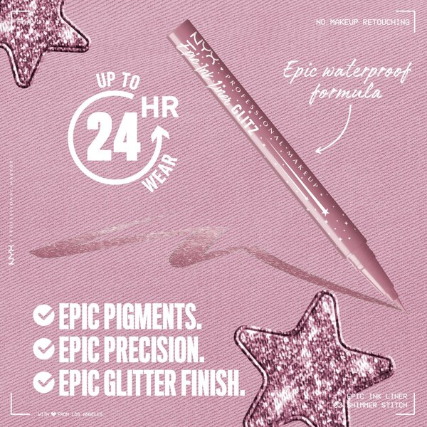 NYX Professional Makeup Epic Ink Glitz Metallic Liner