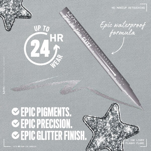 NYX Professional Makeup Epic Ink Glitz Metallic Liner