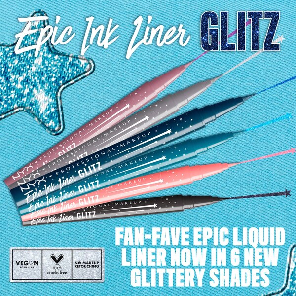 NYX Professional Makeup Epic Ink Glitz Metallic Liner