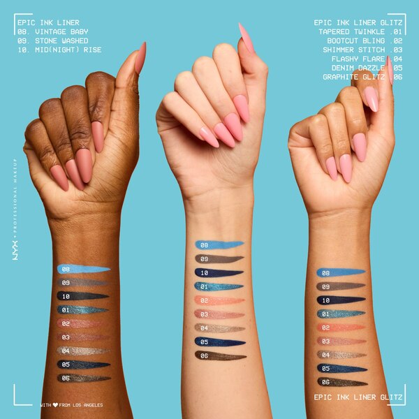 NYX Professional Makeup Epic Ink Glitz Metallic Liner