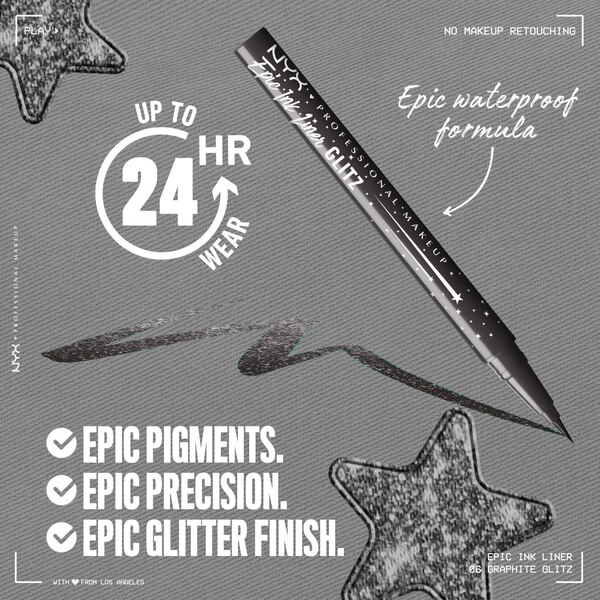 NYX Professional Makeup Epic Ink Glitz Metallic Liner
