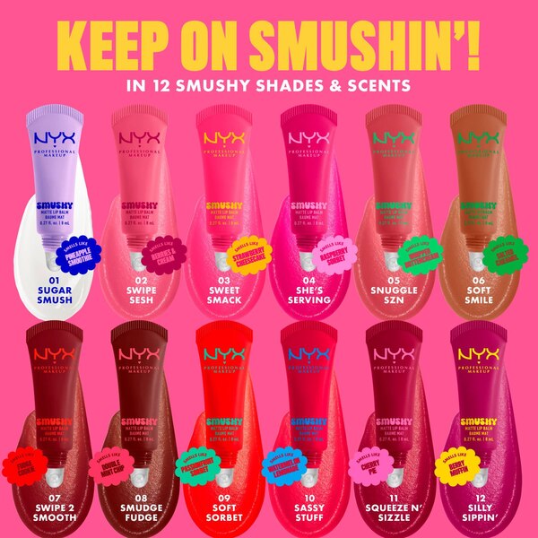 NYX Professional Makeup Smushy Matte Lip Balm