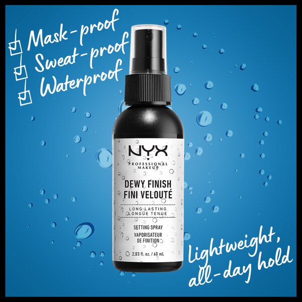 NYX Professional Makeup Make Up Setting Spray, Dewy Finish