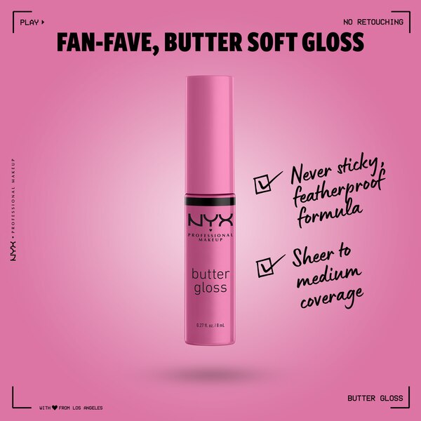 NYX Professional Makeup Butter Gloss