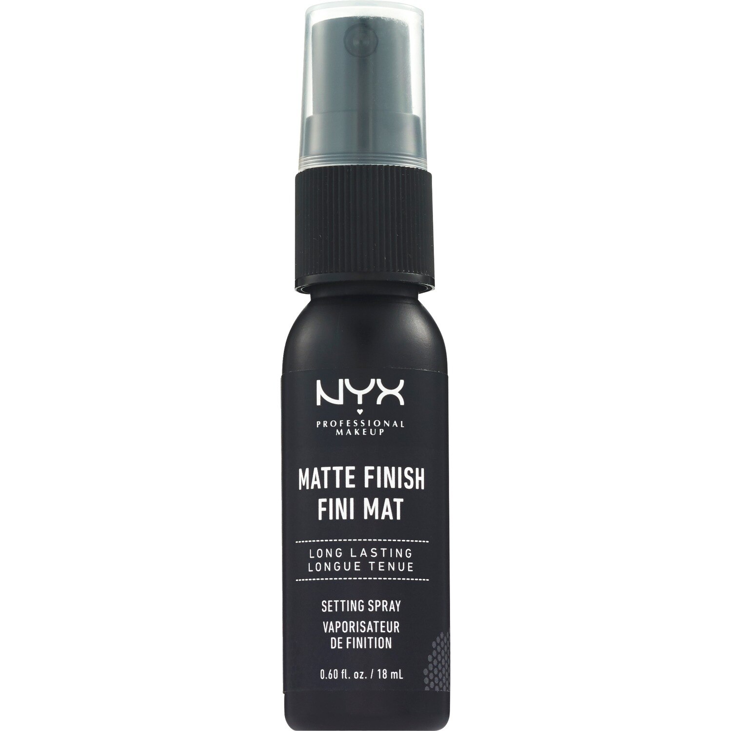 NYX Professional Makeup Travel Size Matte Finish Setting Spray, 0.6 OZ