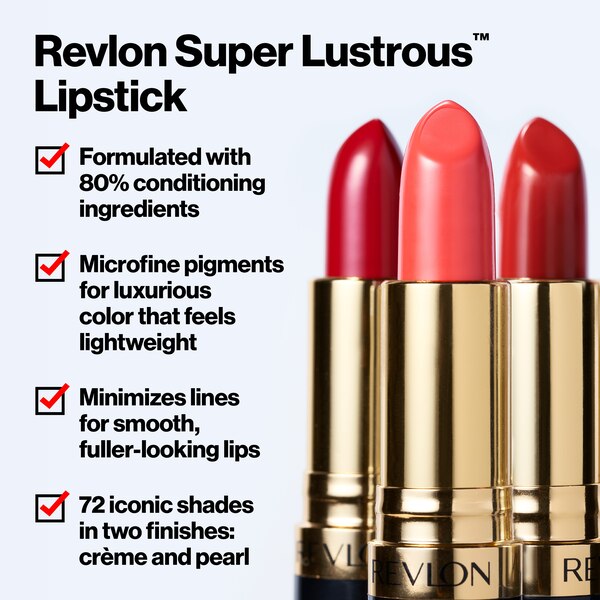 Lápiz labial Revlon Super Lustrous